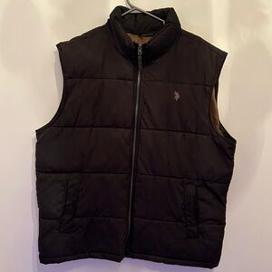 Ralph Lauren Men's Black Puffer Vest